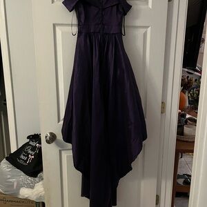 Elegant Purple Women's Dress